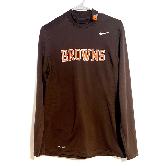 cleveland browns long sleeve dri fit